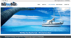 Desktop Screenshot of buyanyboat.net