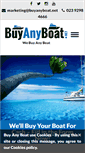 Mobile Screenshot of buyanyboat.net
